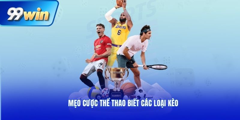 Mẹo cược thể thao biết các loại kèo