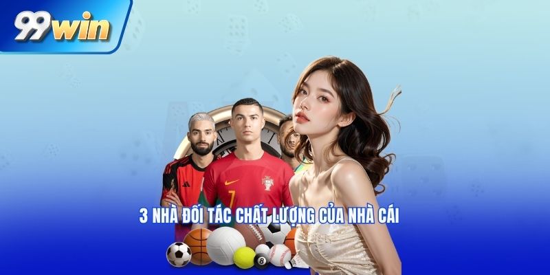 3 nhà đối tác chất lượng của nhà cái